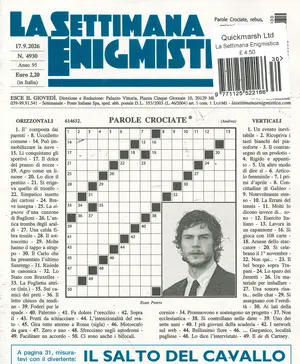 La Settimana Enigmistica - NO 4930, issue NO 4930