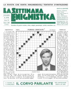 La Settimana Enigmistica - NO 4778