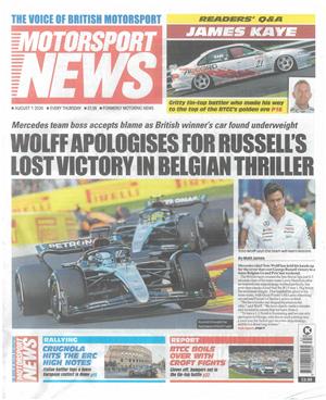 Motorsport News - 01/08/2024