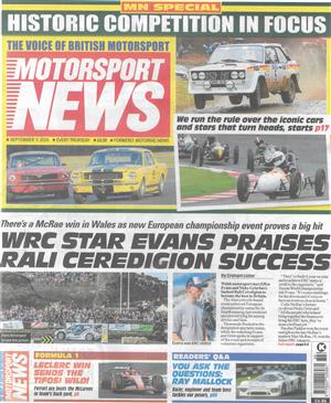 Motorsport News - 05/09/2024