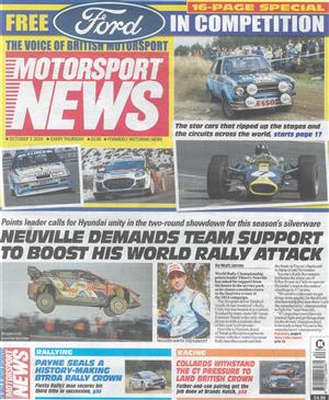 Motorsport News - 03/10/2024