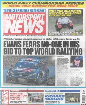 Motorsport News - 16/01/2025