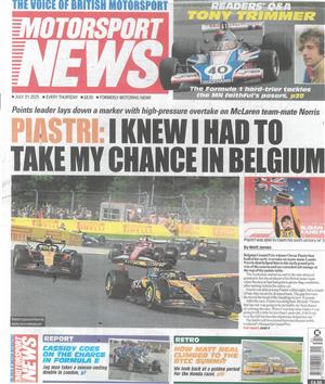 Motorsport News - 31/07/2025