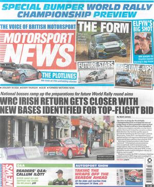 Motorsport News - 18/01/2024