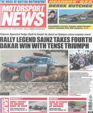 Motorsport News - 25/01/2024