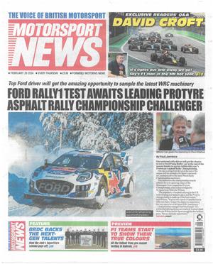 Motorsport News - 29/02/2024