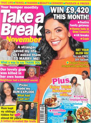 Take a Break Monthly, issue NOV 24