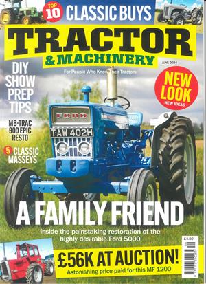 Tractor and Machinery - JUN 24