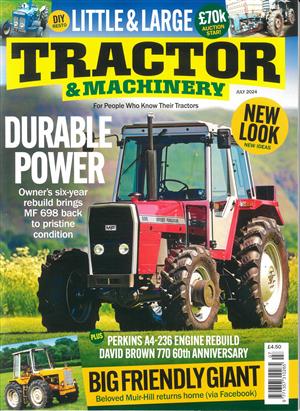 Tractor and Machinery - JUL 24