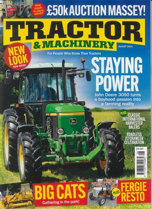 Tractor and Machinery - AUG 24