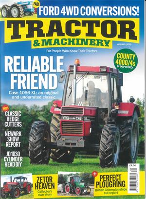 Tractor and Machinery, issue JAN 25