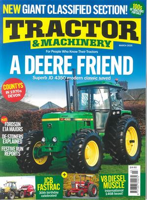 Tractor and Machinery - MAR 25