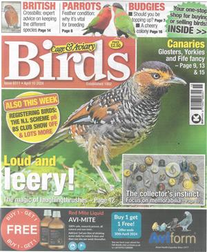 Cage and Aviary Birds - 10/04/2024