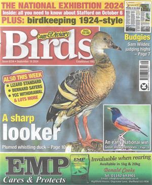 Cage and Aviary Birds - 18/09/2024