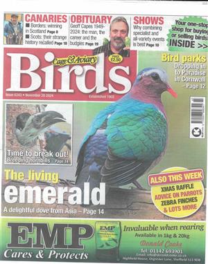 Cage and Aviary Birds - 20/11/2024