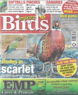 Cage and Aviary Birds - 04/12/2024