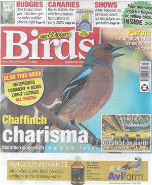 Cage and Aviary Birds - 12/02/2025