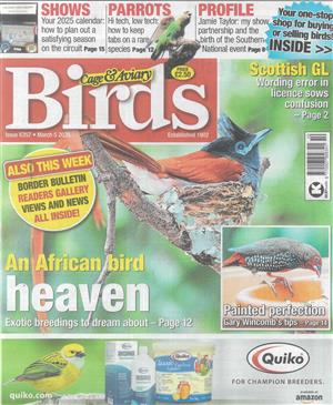 Cage and Aviary Birds - 05/03/2025