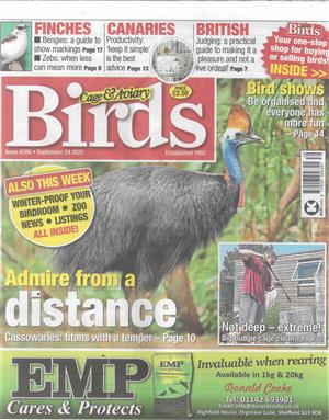 Cage and Aviary Birds - 24/09/2025