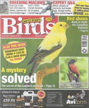 Cage and Aviary Birds - 10/01/2024