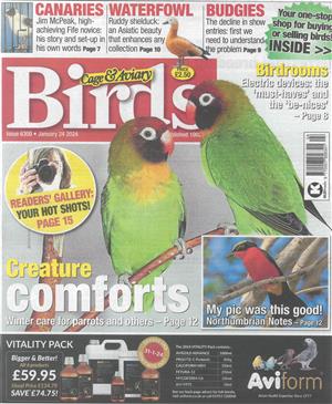 Cage and Aviary Birds - 24/01/2024