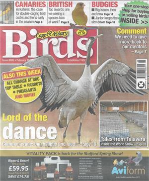 Cage and Aviary Birds - 28/02/2024