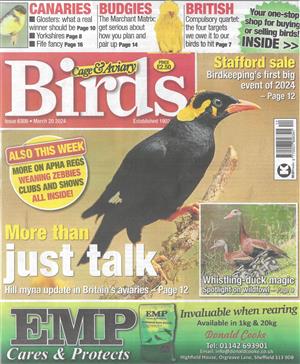 Cage and Aviary Birds - 20/03/2024