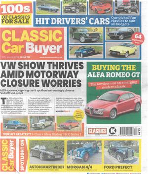 Classic Car Buyer Magazine Issue 27/03/2024