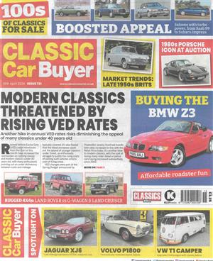 Classic Car Buyer Magazine Issue 10/04/2024