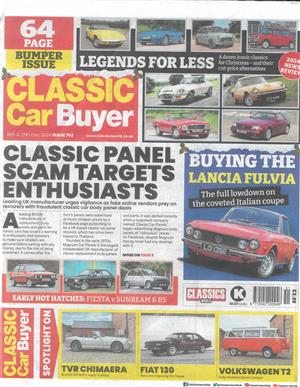 Classic Car Buyer, issue 18/12/2024