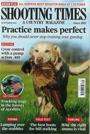 Shooting Times & Country - 25/09/2024