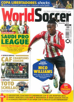 World Soccer, issue NOV 24