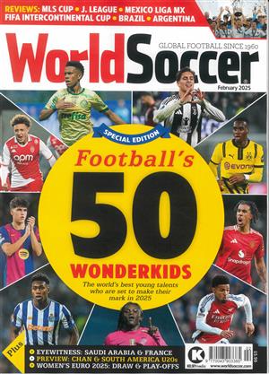 World Soccer, issue FEB 25