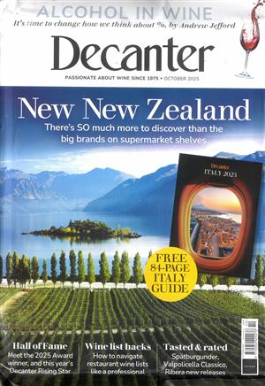 View the latest issue OCT 25 of Decanter magazine Decanter, issue OCT 25