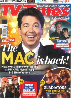 TV Times, issue 18/01/2025