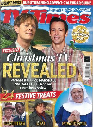 TV Times Magazine Issue 02/12/2023