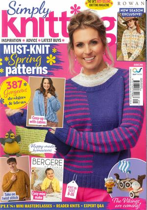 Simply Knitting Magazine Issue NO 249