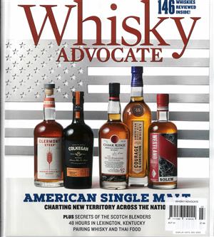 Whisky advocate Magazine Issue AUTUMN