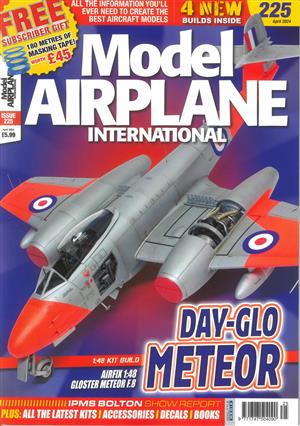 Model Airplane International Magazine Issue NO 225