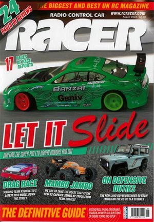 Radio Control Car Racer Magazine Issue AUG 22
