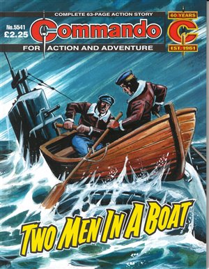 Commando Action Adventure magazine