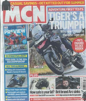 Motorcycle News Magazine Issue 17/04/2024