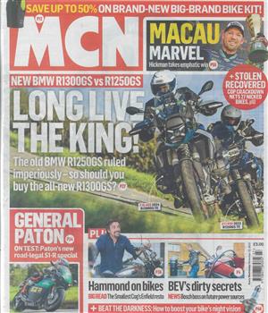 Motorcycle News Magazine Issue 22/11/2023