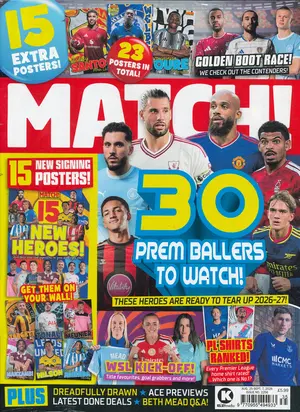 Match - 25/08/2026 Magazine