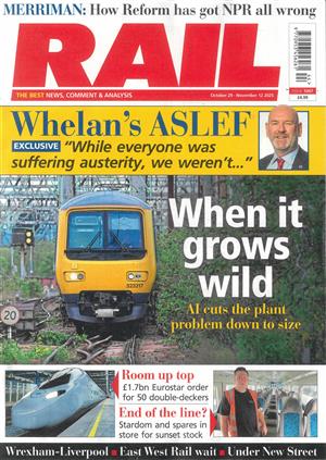View the latest issue 29/10/2025 of Rail - 29/10/2025 magazine Rail - 29/10/2025, issue 29/10/2025