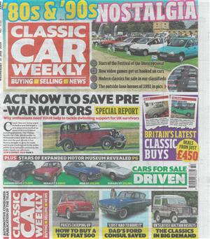Classic Car Weekly - 31/07/2024