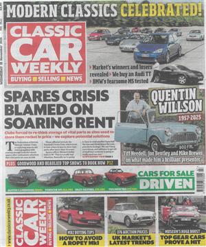 Classic Car Weekly Magazine