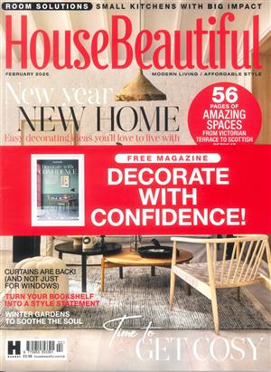 House Beautiful, issue FEB 25