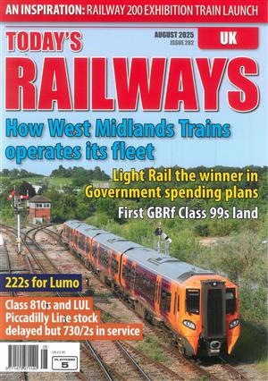 Today's Railways UK, issue AUG 25