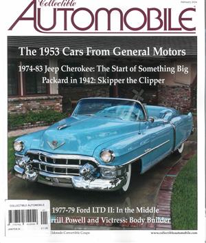 Collectible Automobile - JAN-FEB